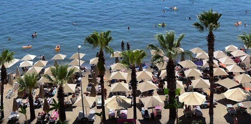 Maris Beach Hotel Marmaris Bagian luar foto