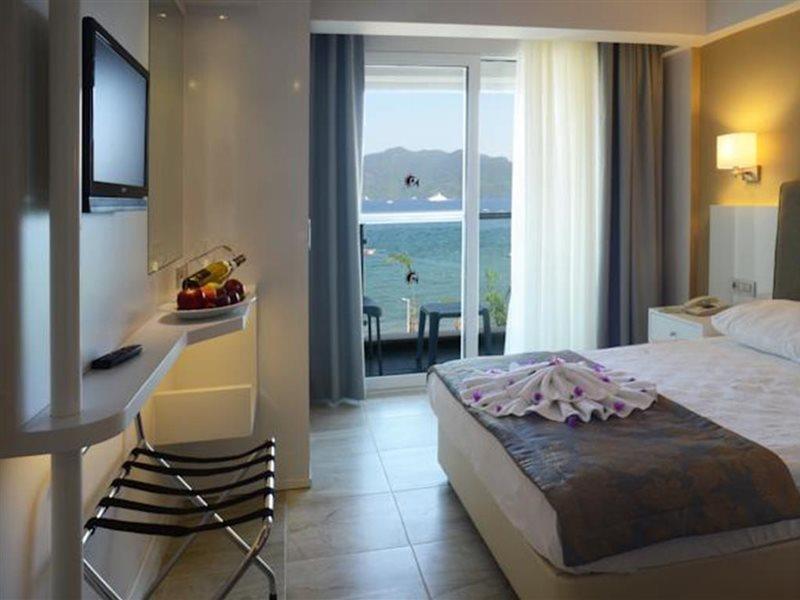 Maris Beach Hotel Marmaris Bagian luar foto